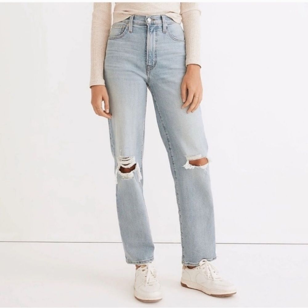 Madewell The Perfect Vintage Straight Jeans Size 24
